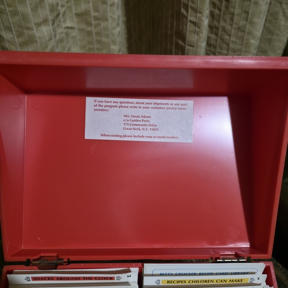 Red Storage Box - Picture 7 of 9